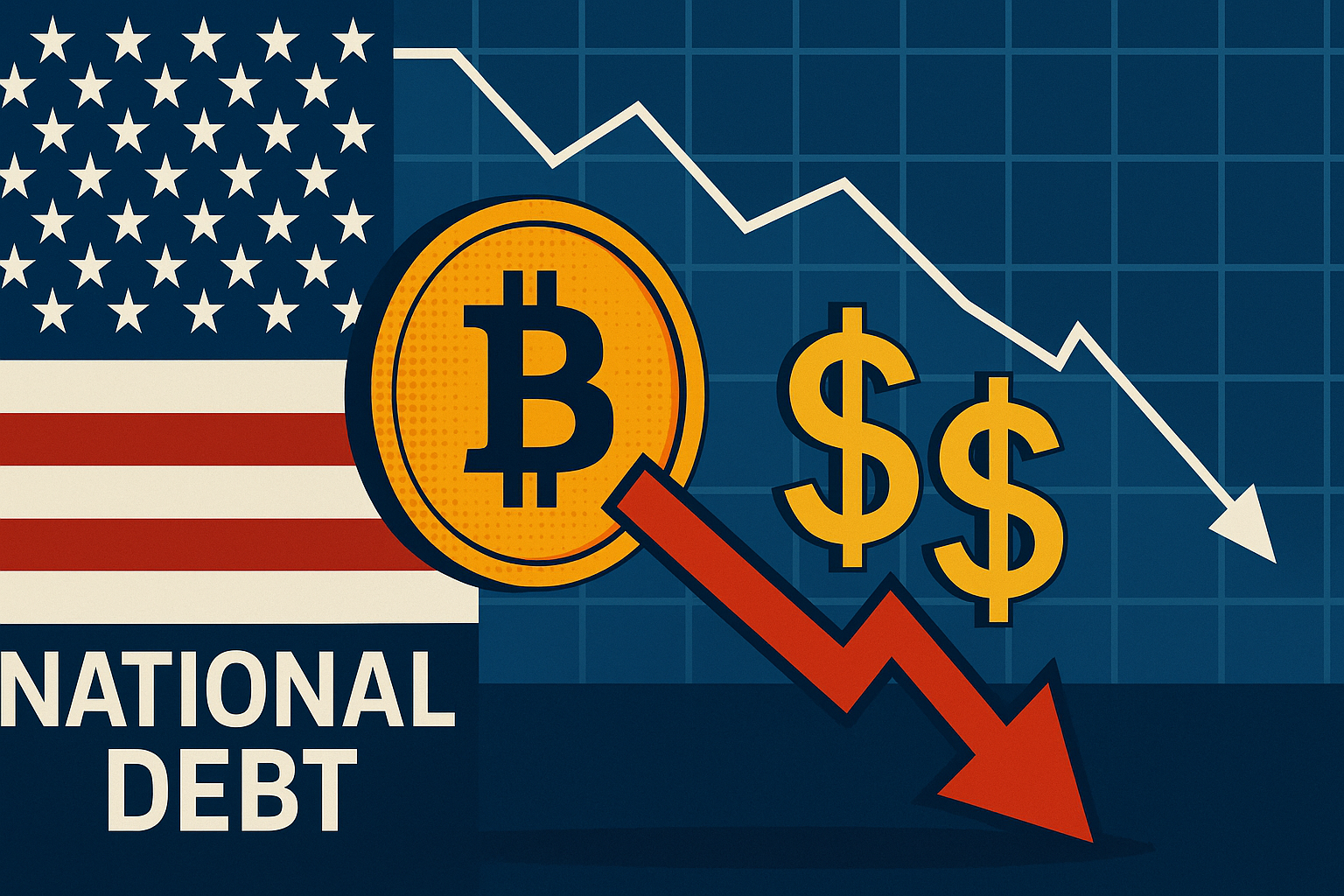 U.S. would “dump” or “shove” its Federal debt into Crypto